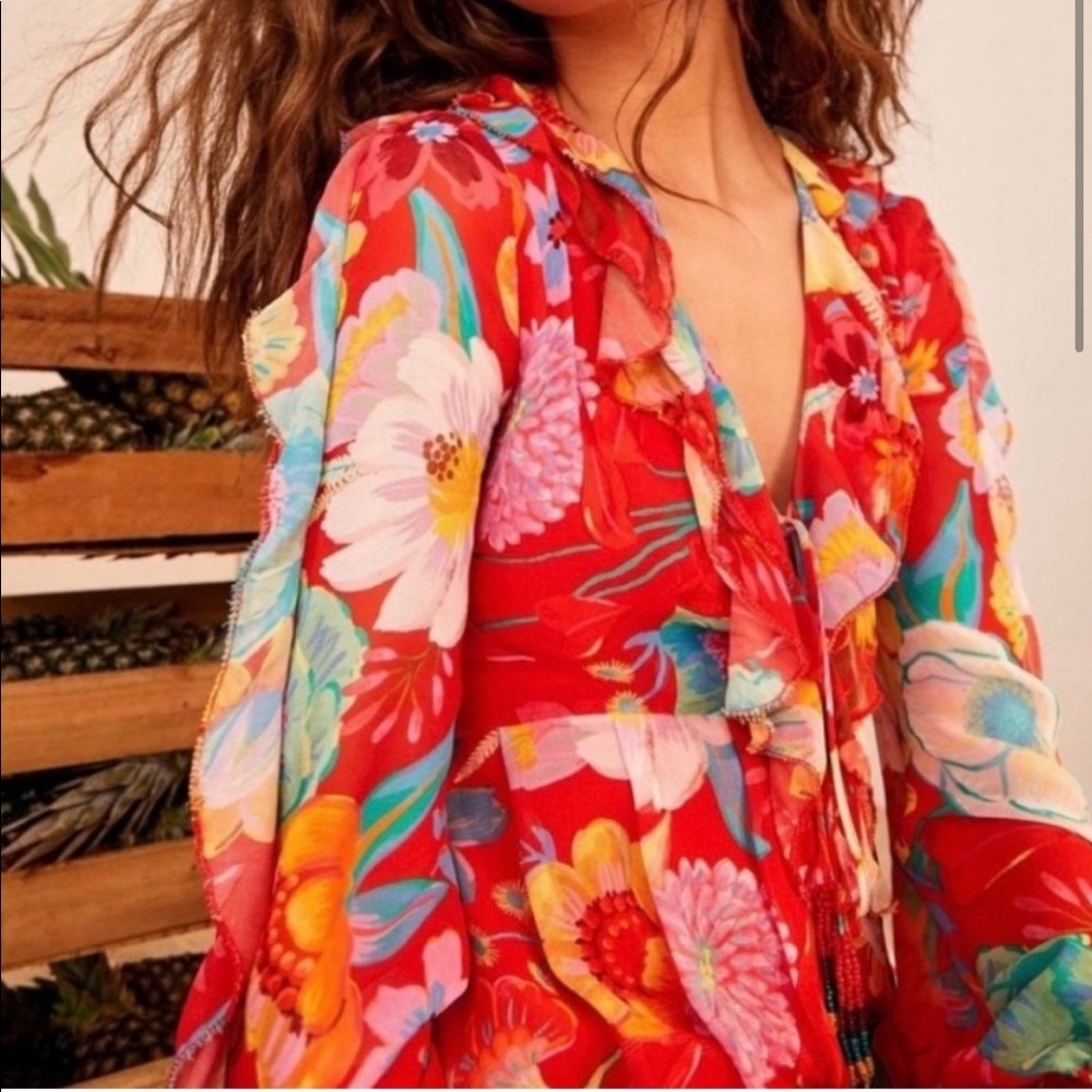 Farm Rio Dress XS - Picture 2 of 4